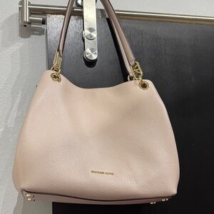 Michael Kors Blush Leather Shoulder Bag